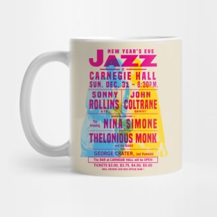 Sonny Rollins John Coltrane Nina Simone Thelonious Monk poster Mug